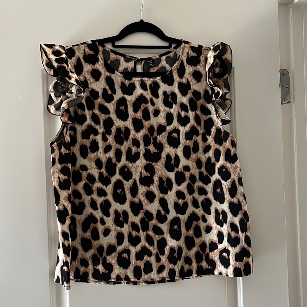 Leopard SHEIN blouse